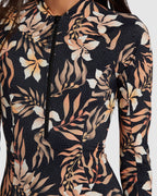 Womens Coral Gardeners Bodysuit Rash Vest