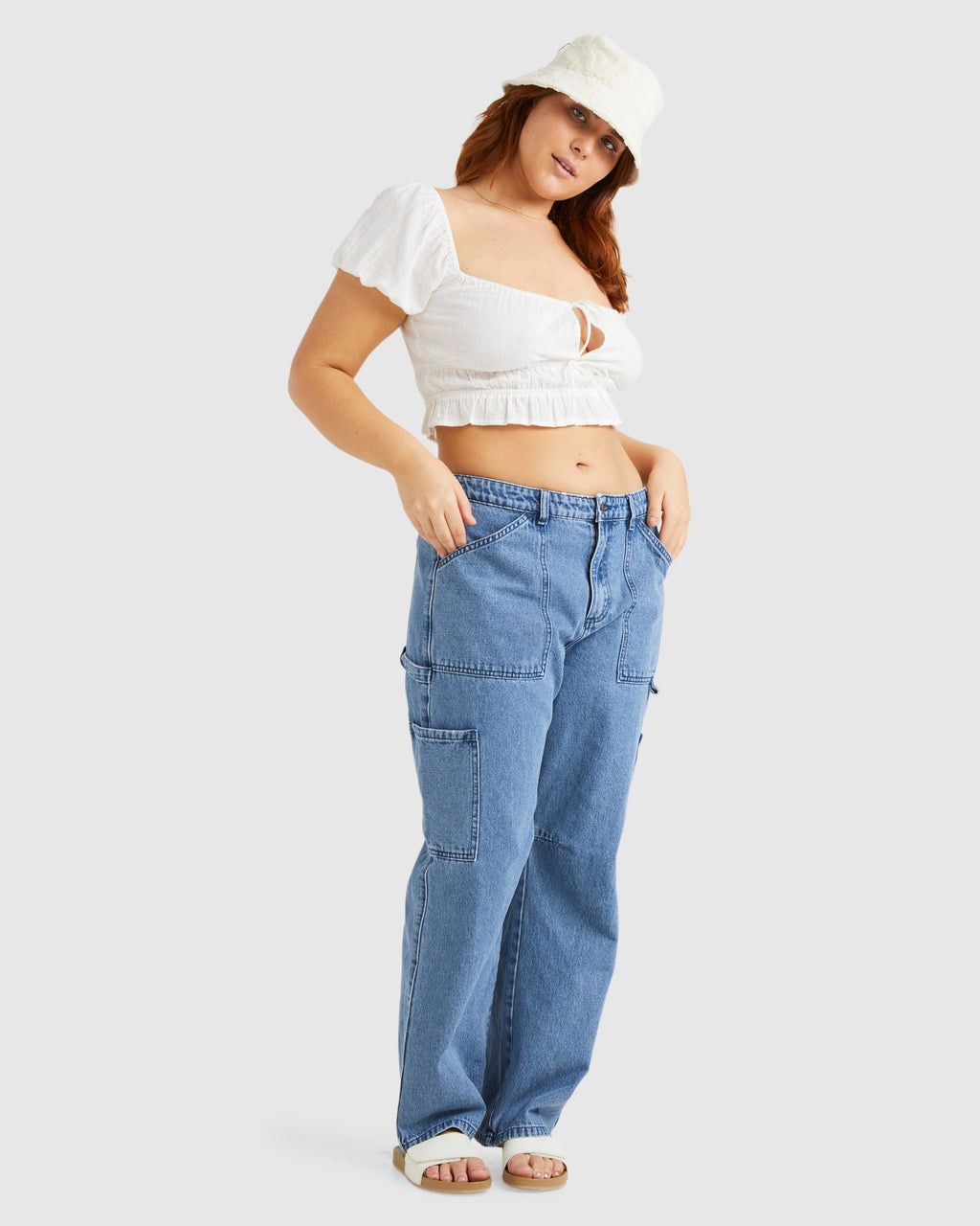 Womens Sun Kissed Crop Top