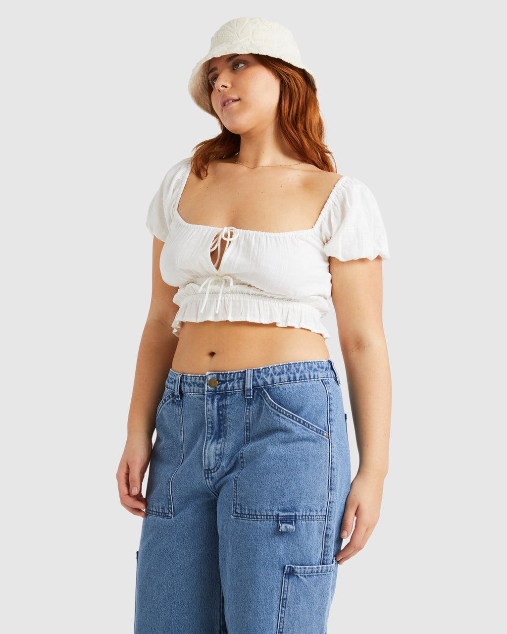 Womens Sun Kissed Crop Top