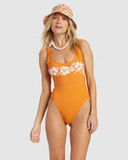 Womens On Island Time One Piece Swimsuit