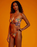 Womens Mamacita Koko Crop Top Bikini Top
