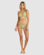 Womens Tanlines Tie Side Tanga Bikini Bottom
