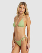 Womens Tanlines Tie Side Tanga Bikini Bottom