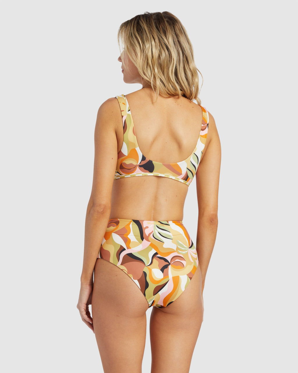 Womens Return To Paradise Reversible Hi Retro Bikini Bottom
