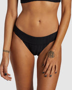 Womens Coral Gardeners Wave Trip Skimpy Bikini Bottom