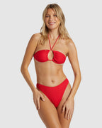 Womens Summer High Skimpy Hike Bikini Bottom