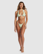 Womens Wild West Ditsy Tie Side Hike Bikini Bottom