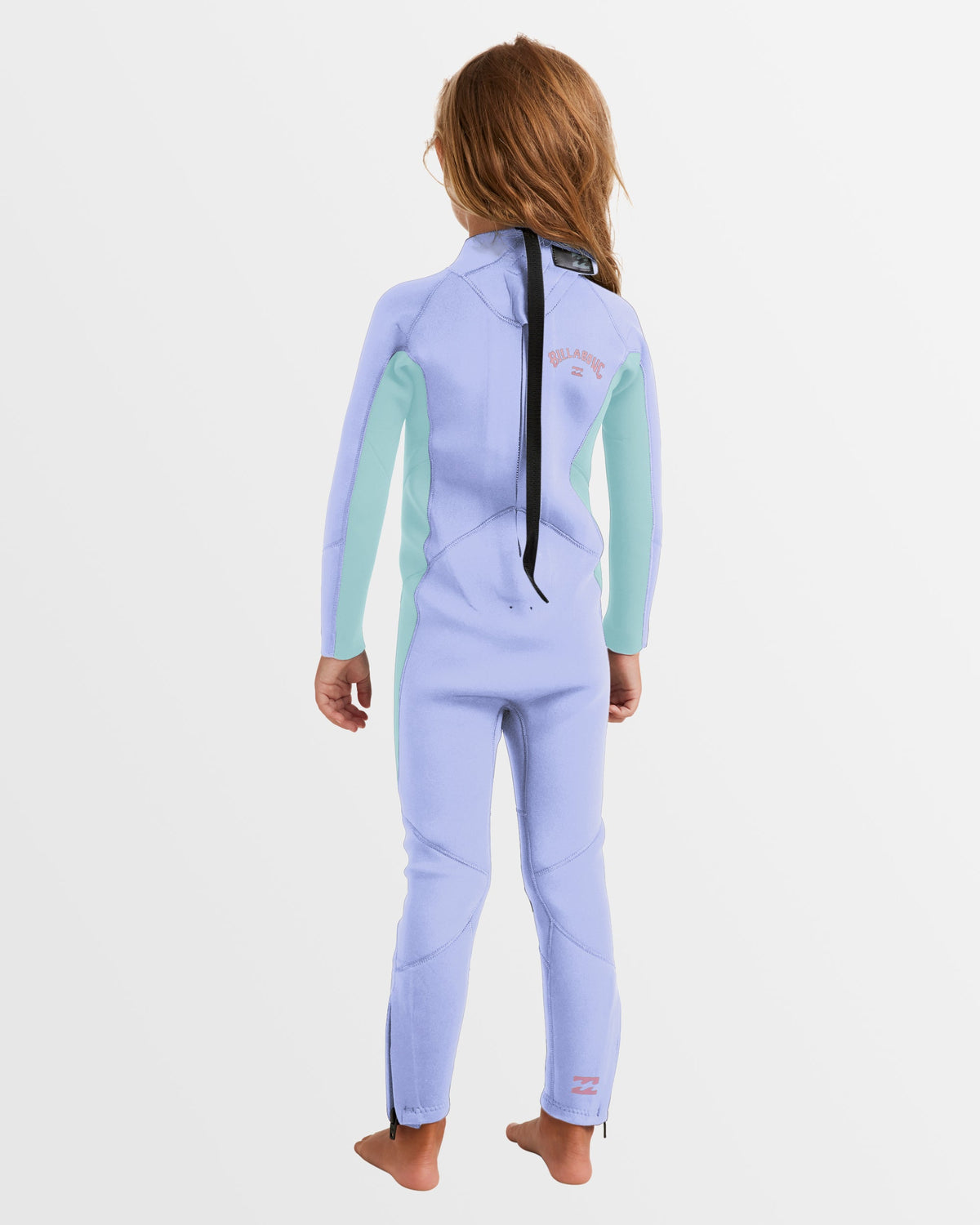 Girls 2-6 3/2mm Foil Back Zip Steamer Wetsuit
