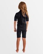 Girls 2-6 2/2mm Foil Back Zip Springsuit