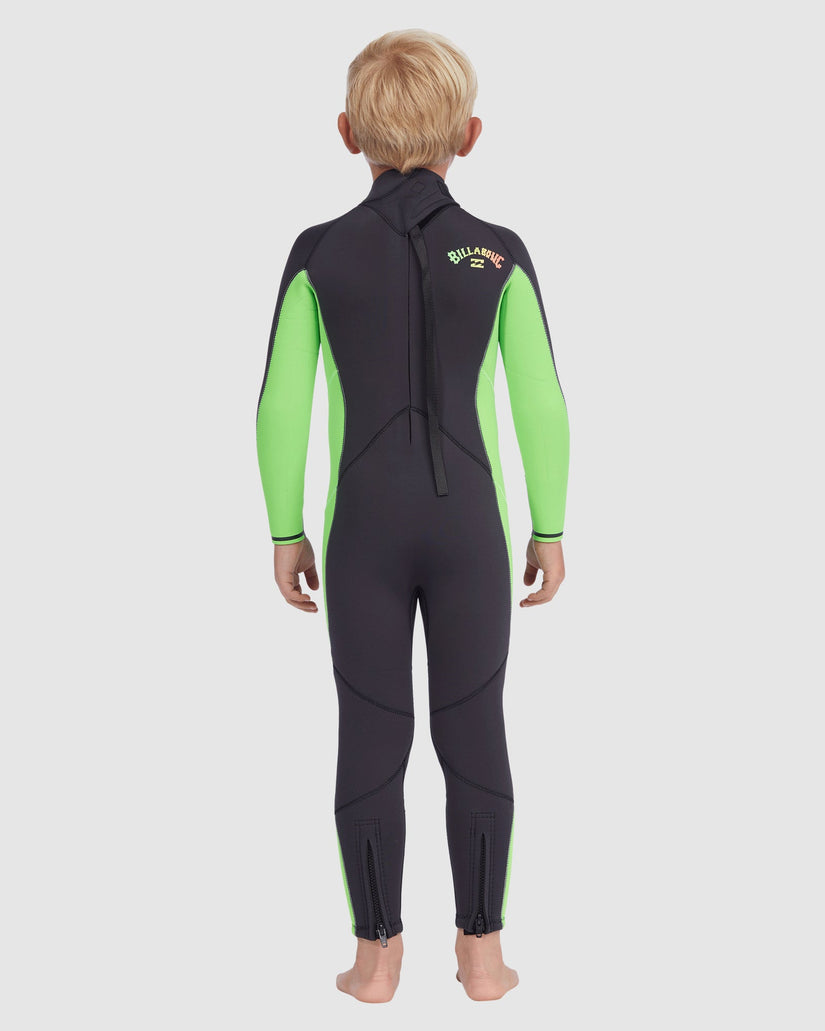 Boys 0-7 3/2mm Absolute Back Zip Wetsuit