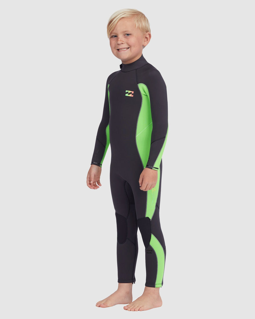 Boys 0-7 3/2mm Absolute Back Zip Wetsuit