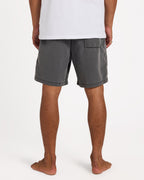 Mens All Day Overdyed Layback 17" Boardshorts