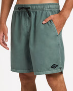 Mens All Day Overdyed Layback 17" Boardshorts