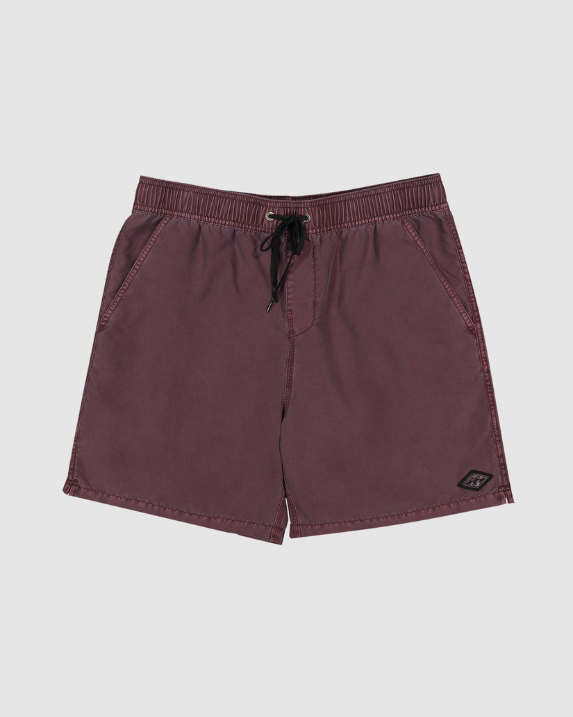 Mens All Day Overdye Layback 17" Boardshorts