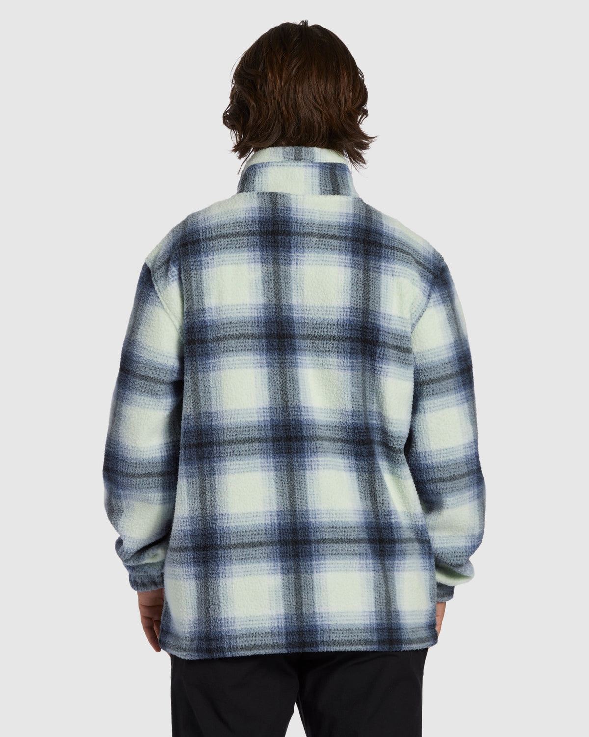 Mens A/Div Boundary Mock Neck Fleece Top