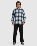 Mens A/Div Boundary Mock Neck Fleece Top