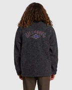 Mens A/Div Boundary Tombstone Mock Neck Fleece Jumper