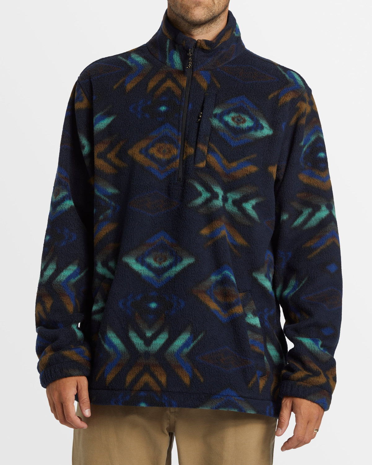 Mens Boundary Mock Neck