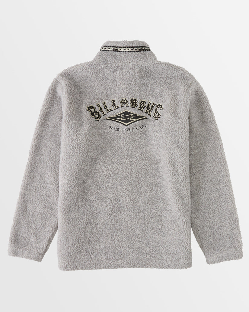 Mens A/Div Boundary Mock Neck Fleece Top