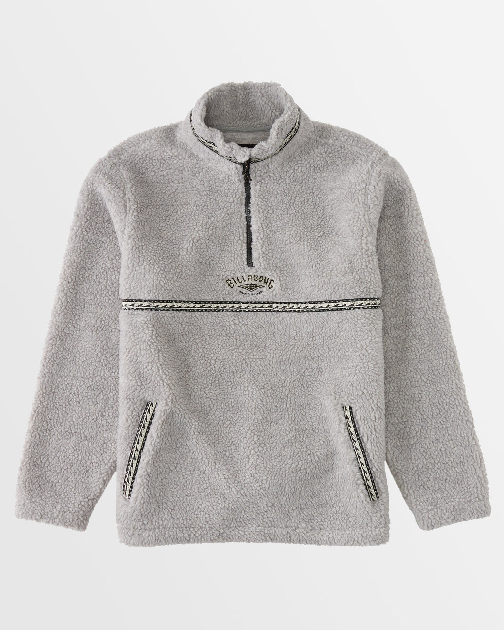 Mens A/Div Boundary Mock Neck Fleece Top