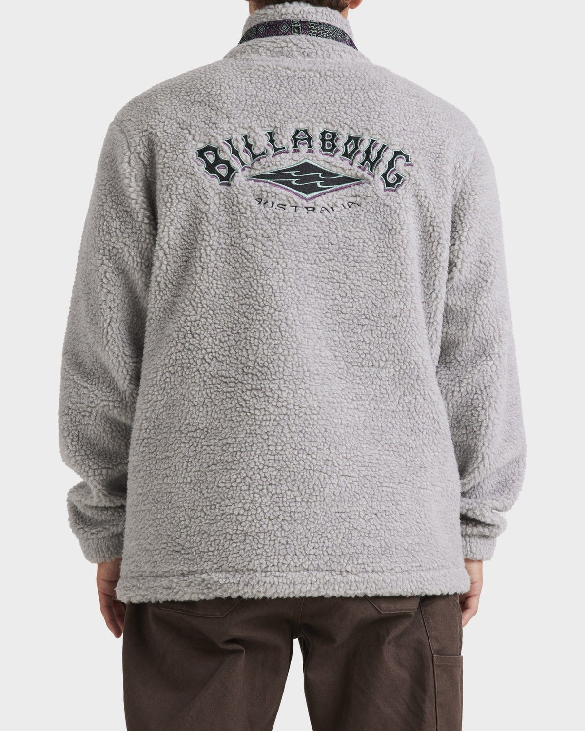 Mens Boundary Tombstone Fleece Jumper