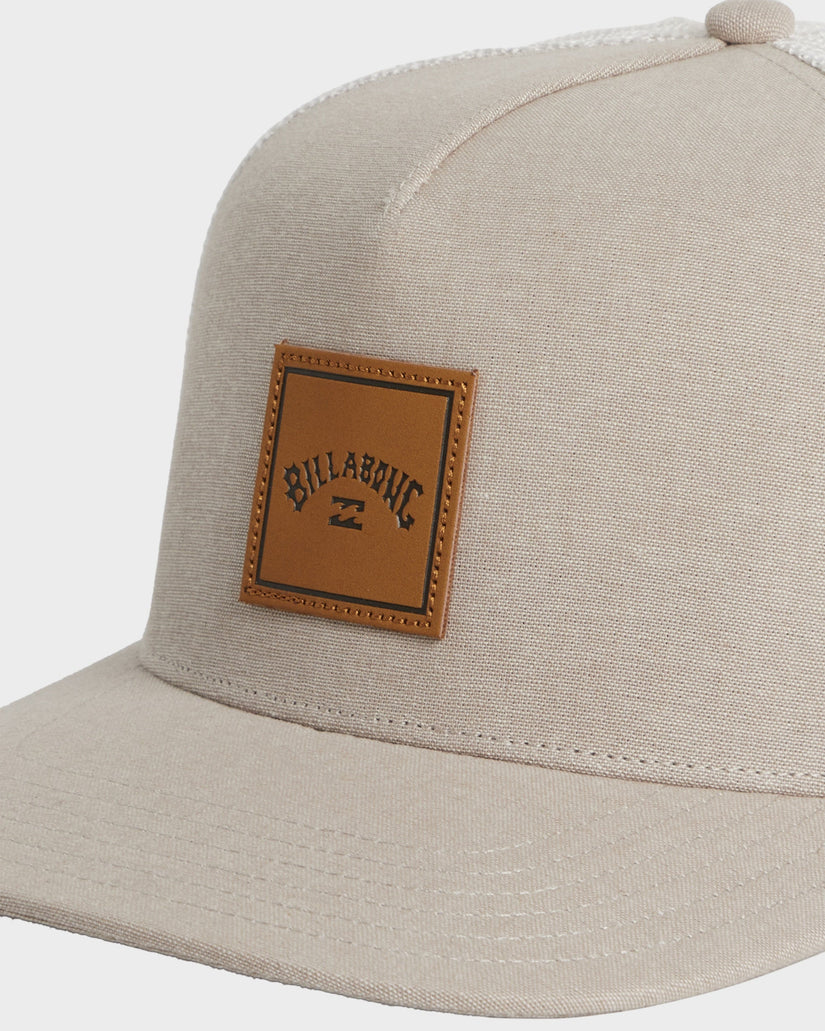 Mens Stacked Trucker Cap