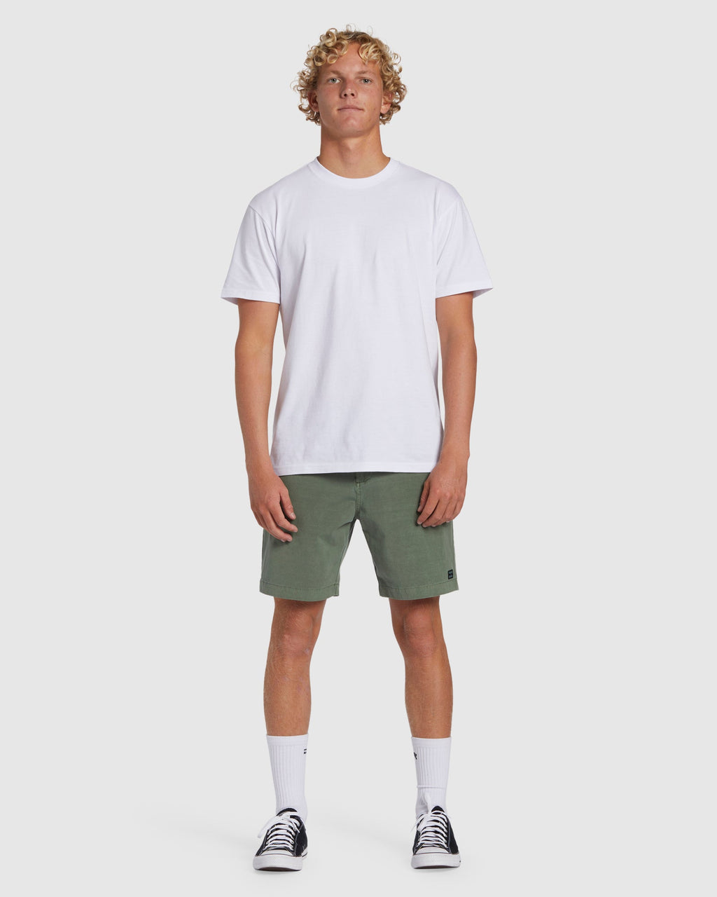 Mens Crossfire Wave Washed 18" Hybrid Shorts