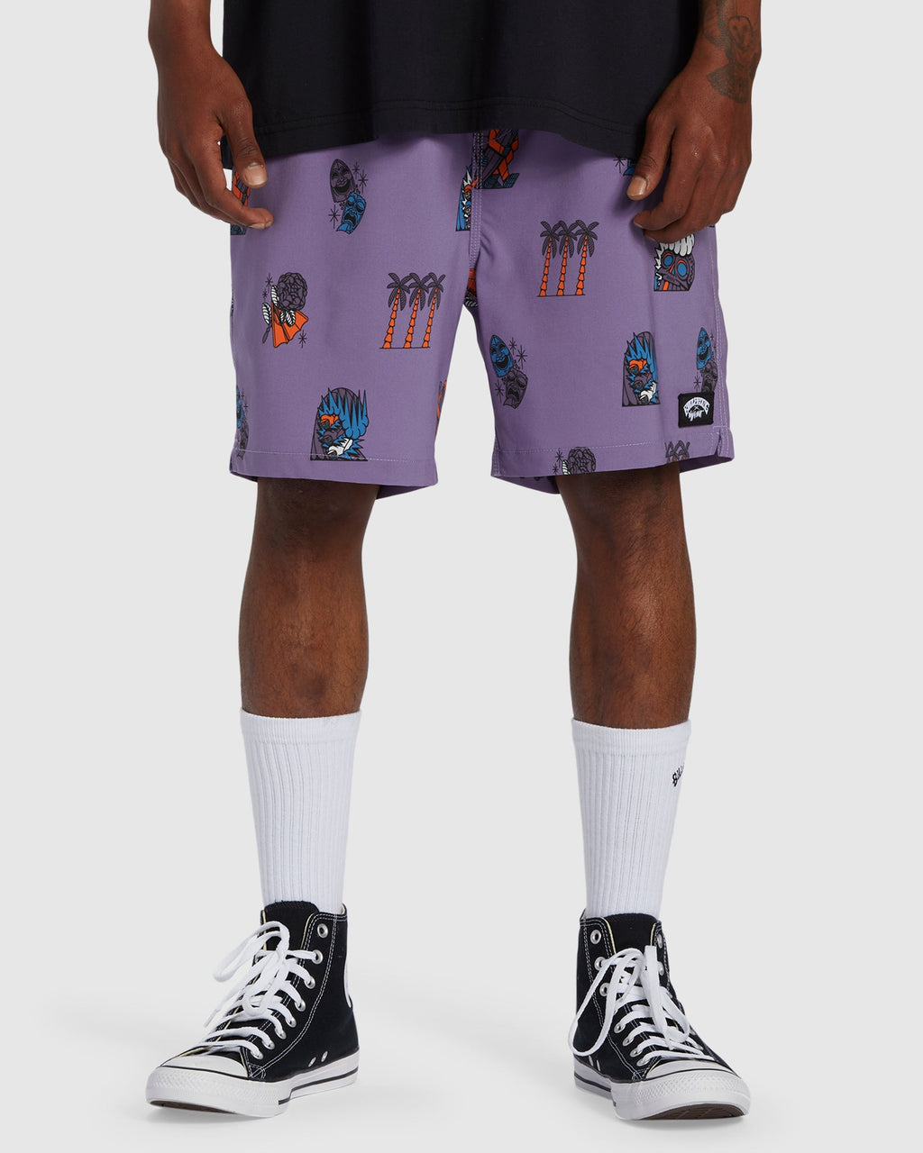 Mens Turn The Tide Layback Boardshorts