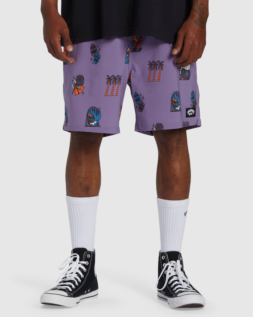 Mens Turn The Tide Layback Boardshorts