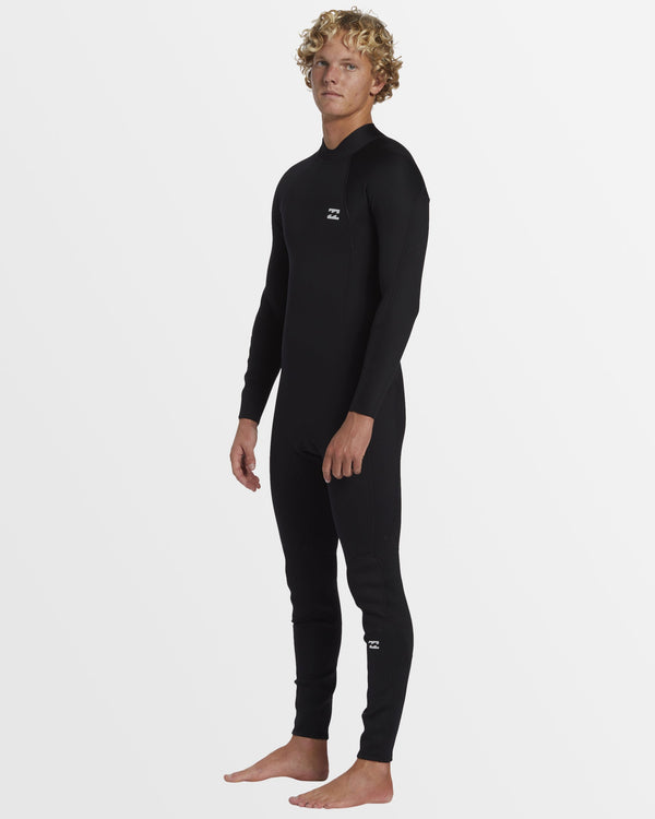 Mens 3/2Mm Foil Back Zip Wetsuit