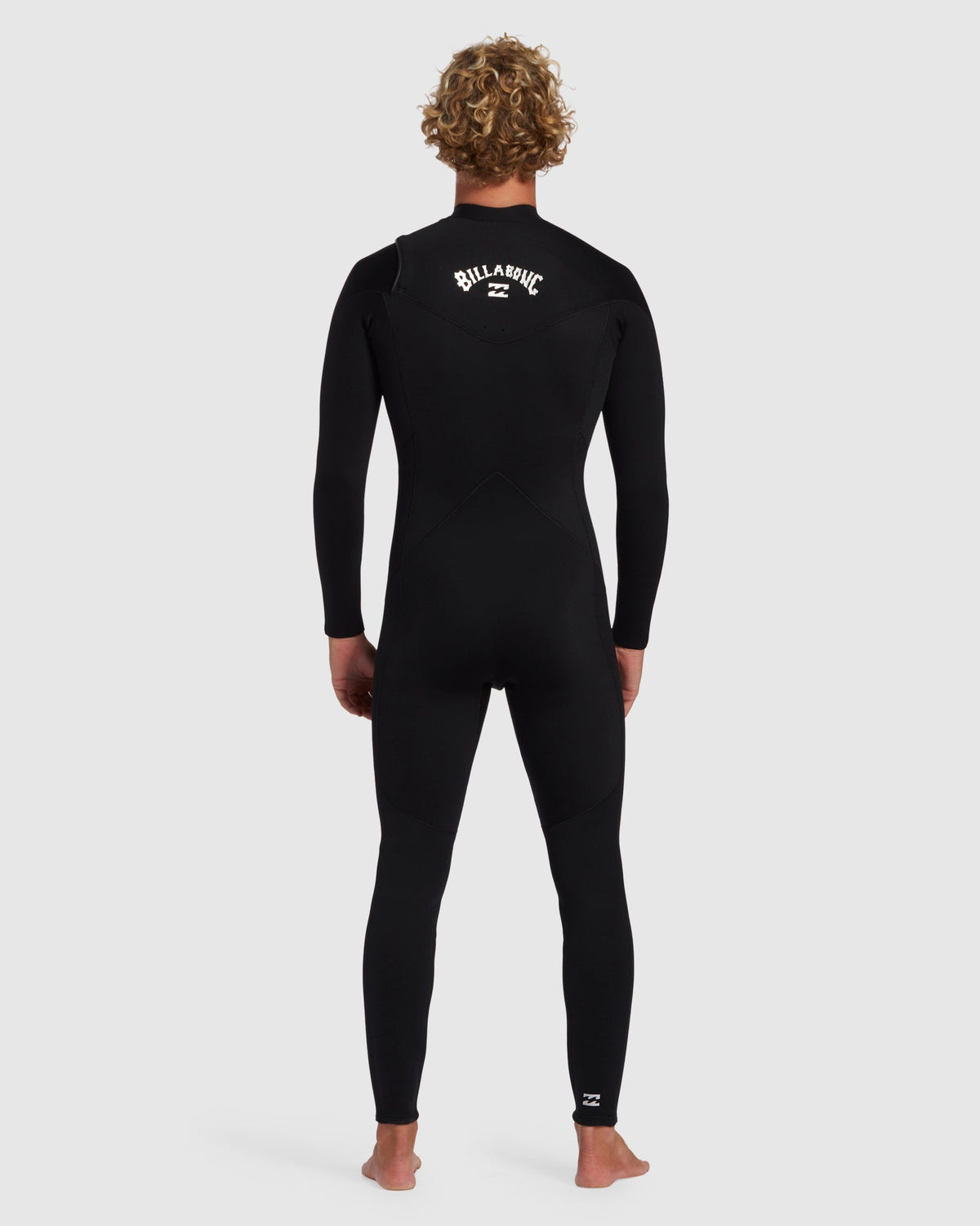 Mens 3/2mm Foil Chest Zip Steamer Wetsuit