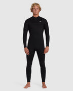 Mens 3/2mm Foil Chest Zip Steamer Wetsuit