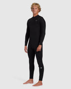 Mens 3/2mm Foil Chest Zip Steamer Wetsuit