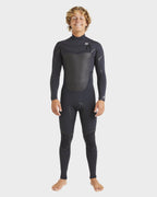 Mens 3/2mm Absolute Natural Chest Zip Steamer Wetsuit
