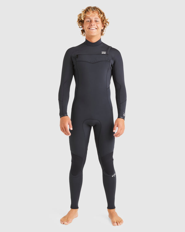 Mens 3/2 Absolute Natural Chest Zip Wetsuit