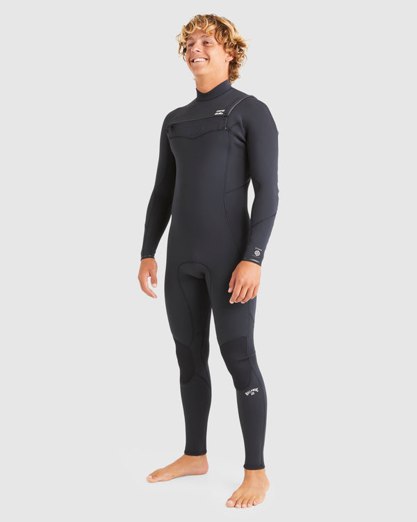 Mens 3/2 Absolute Natural Chest Zip Wetsuit