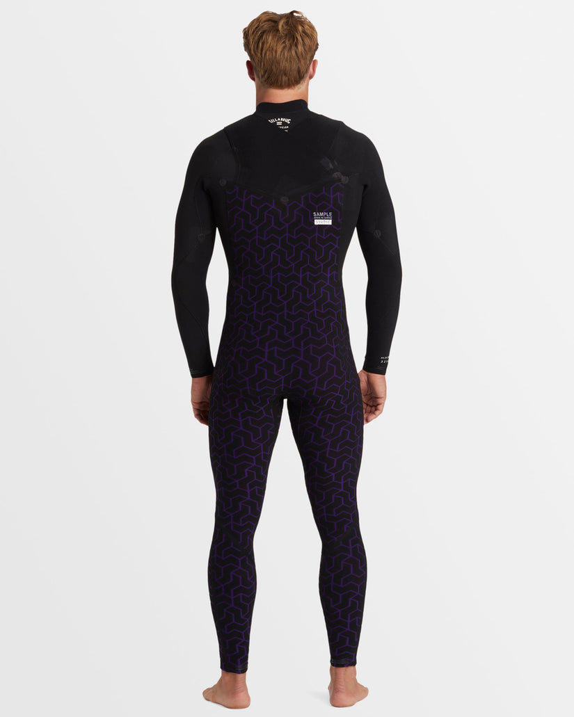 Mens 4/3mm Furnace Natural Chest Zip Steamer Wetsuit