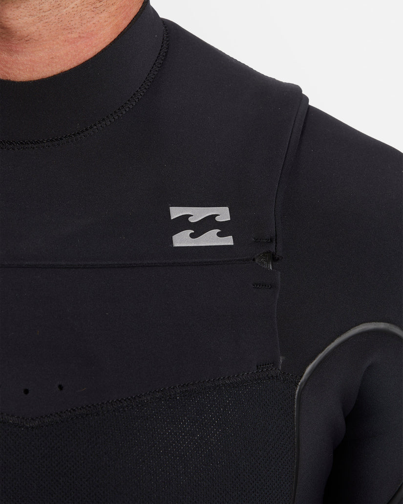 Mens 4/3mm Furnace Natural Chest Zip Steamer Wetsuit
