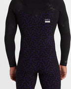 Mens 4/3mm Furnace Natural Chest Zip Steamer Wetsuit