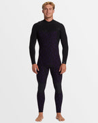 Mens 4/3mm Furnace Natural Chest Zip Steamer Wetsuit