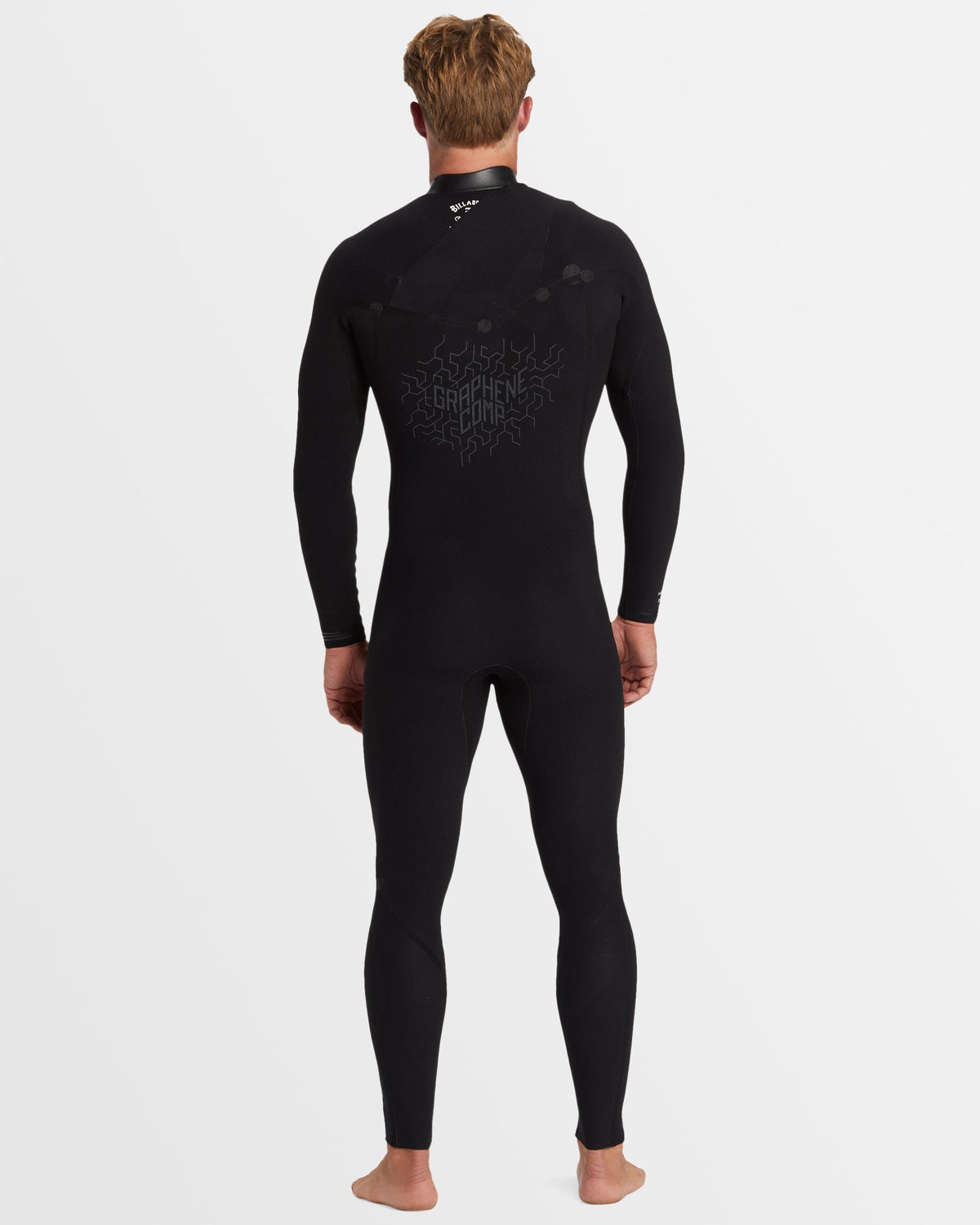 Mens 3/2mm Revolution Natural Chest Zip Steamer Wetsuit