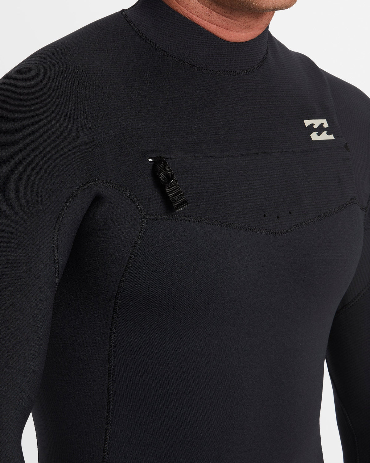 Mens 3/2mm Revolution Natural Chest Zip Steamer Wetsuit