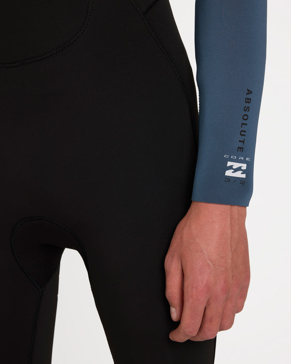 Mens 3/2 Absolute Core GBS Back Zip Wetsuit