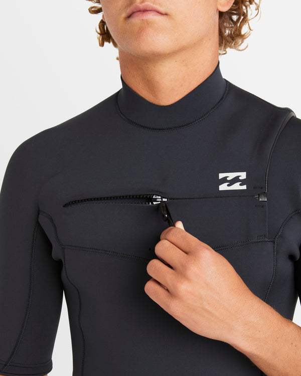 Mens 2/2mm Absolute Natural Chest Zip Fullsuit
