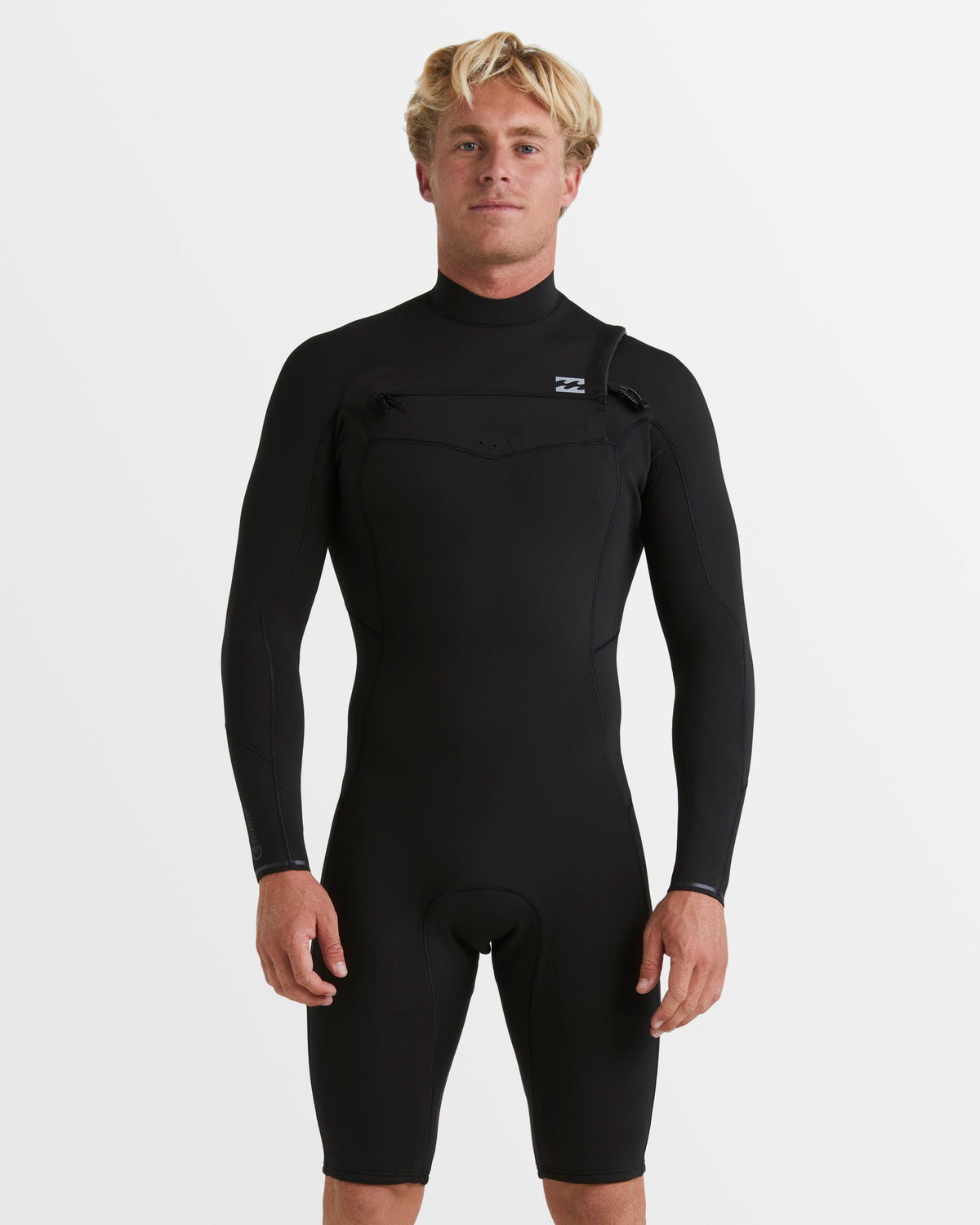 Mens 2/2mm Revolution Natural Chest Zip Long Sleeve Springsuit