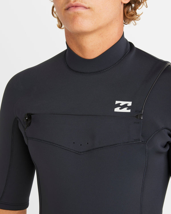 Mens 2/2mm Absolute Natural Chest Zip Springsuit
