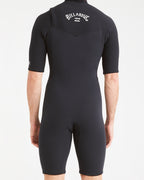 Mens 2/2mm Revo Natural Chest Zip Springsuit