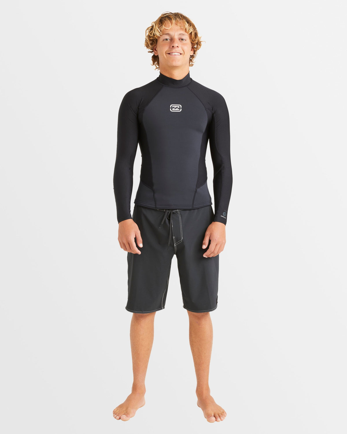 Mens 1Mm Absolute Poly Lite Long Sleeve Wetsuit Top