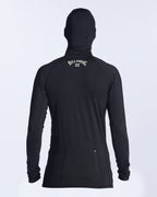 Mens Strike Mission Hooded Long Sleeve Rash Vest