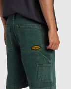Mens Bad Dog Denim Shorts